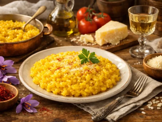 Risotto au safran à la milanaise : le secret des mammas italiennes