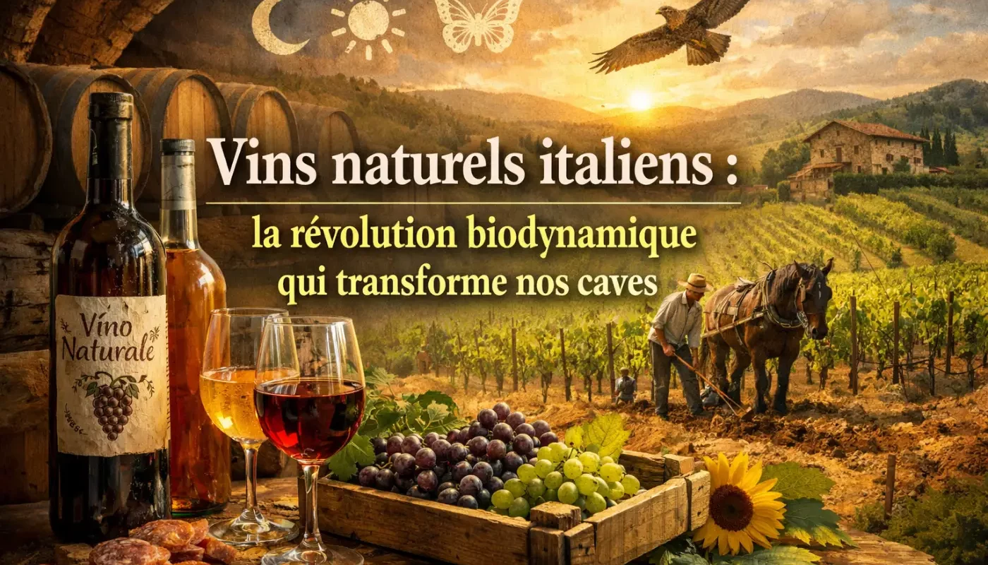 Vins naturels italiens : la révolution biodynamique qui transforme nos caves