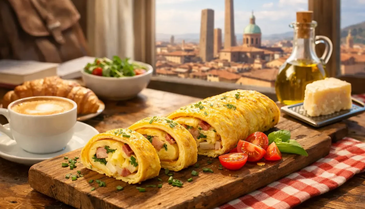 L'omelette roulée qui sauve mes matins de cours à Bologne