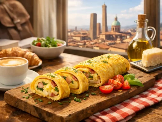 L'omelette roulée qui sauve mes matins de cours à Bologne