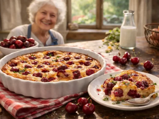 Clafoutis aux cerises fraîches : la version moelleuse de ma tante Lucia