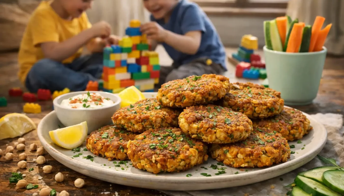 Galettes de pois chiches