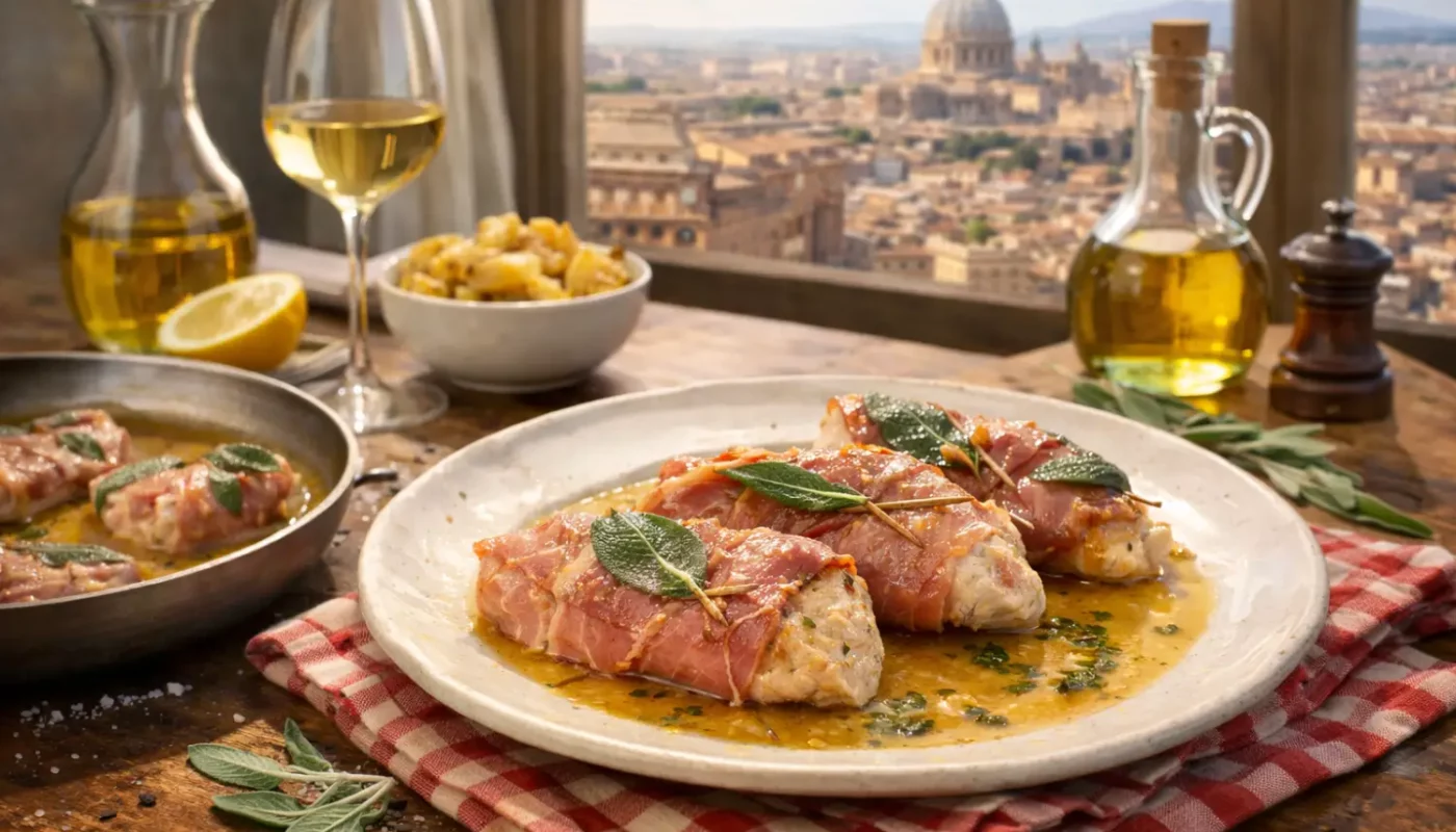 Le saltimbocca que ma tante préparait en 12 minutes chrono à Rome