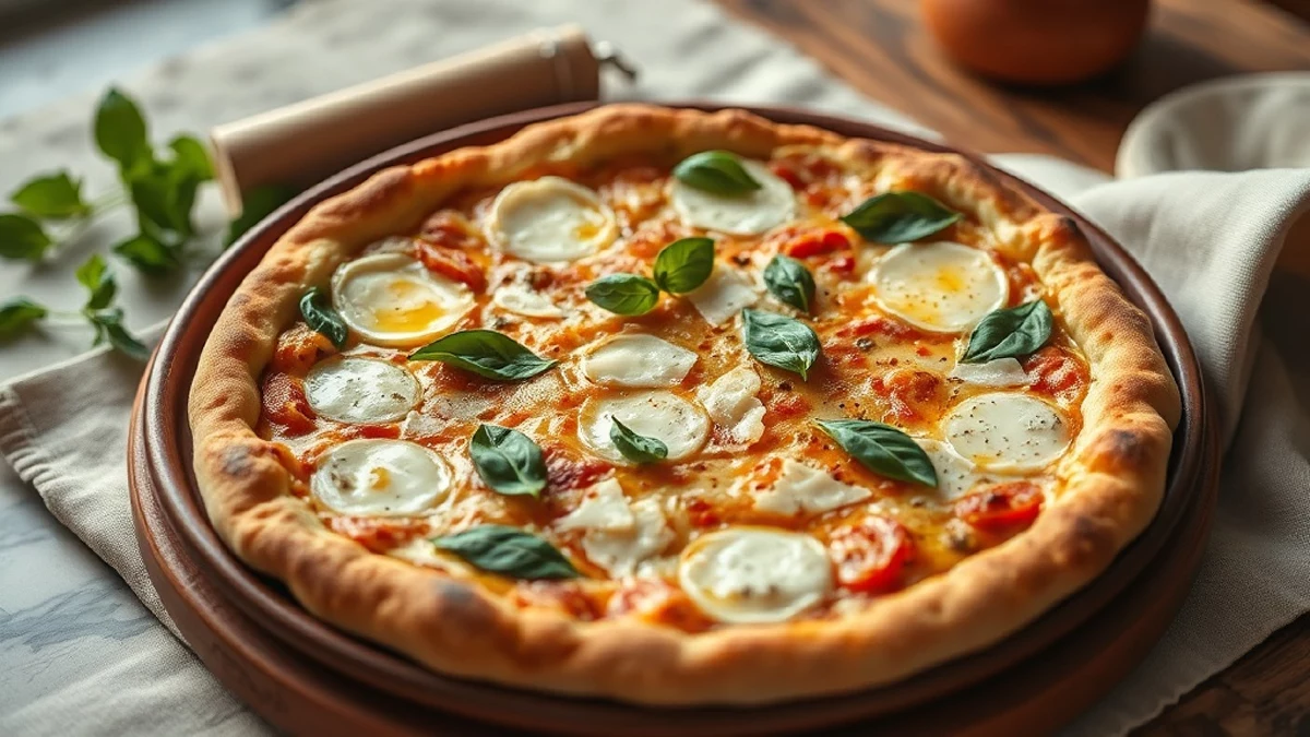 Cette pizza blanche ricotta courgettes va devenir votre préférée