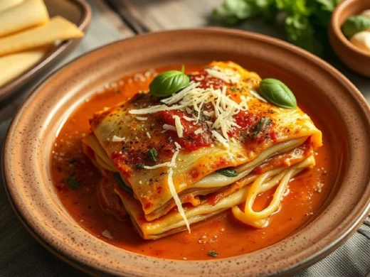 Des lasagnes aux asperges et saumon pour changer de la version classique