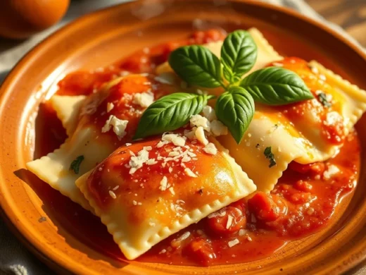 Des ravioli ricotta citron aux saveurs fraîches et légères