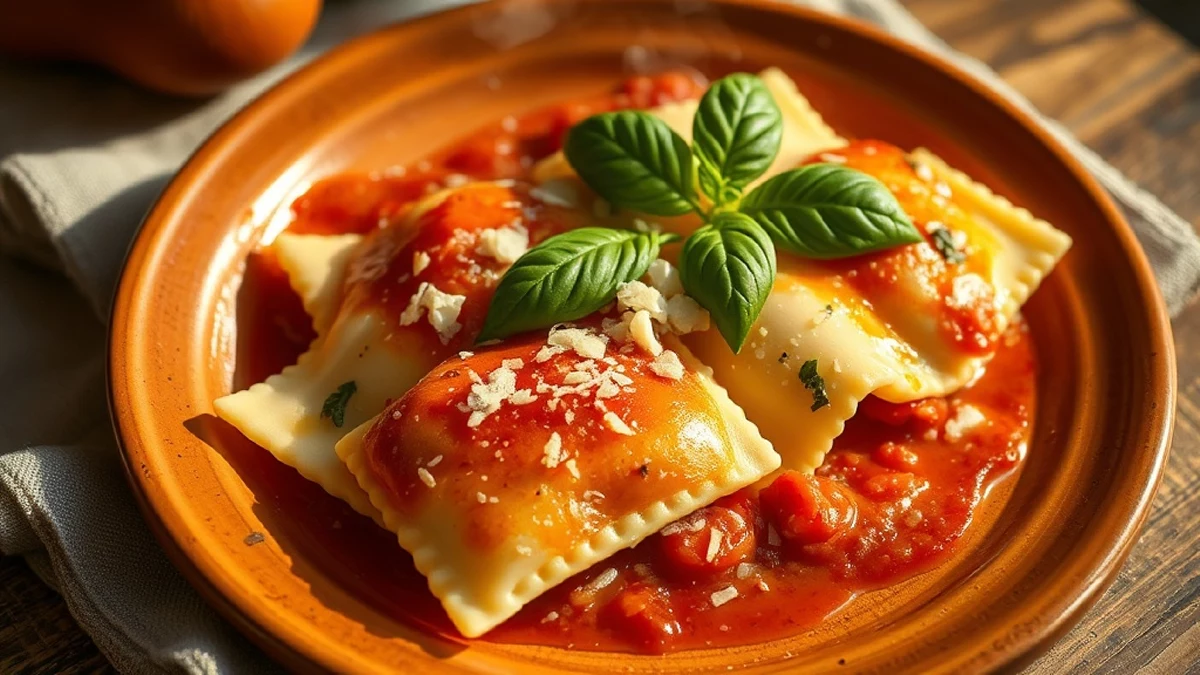 Des ravioli ricotta citron aux saveurs fraîches et légères