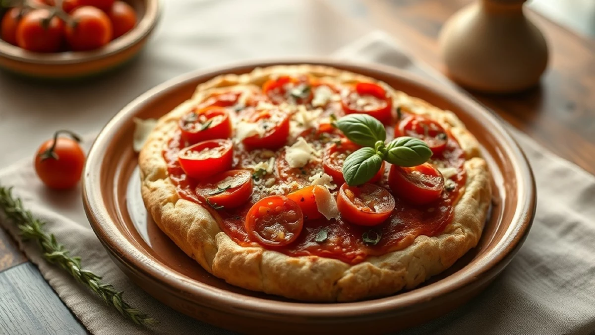 La focaccia moelleuse aux tomates cerises et romarin