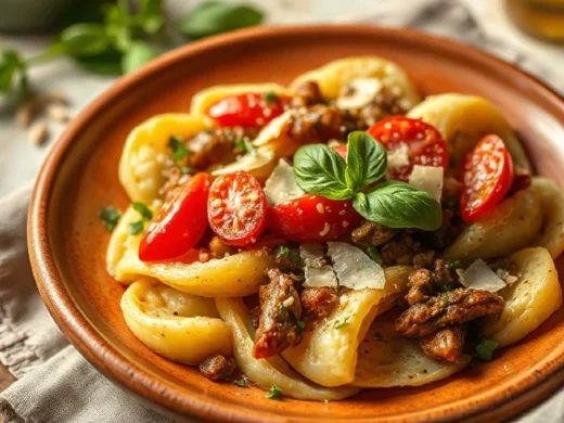 Une salade de pâtes italienne au pesto rosso facile et colorée