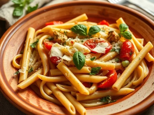 Des penne aux artichauts et pecorino pleines de caractère