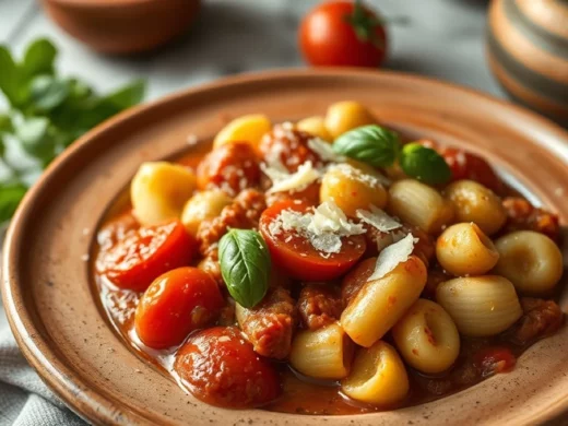 Mes gnocchis maison avec une vraie sauce tomate italienne