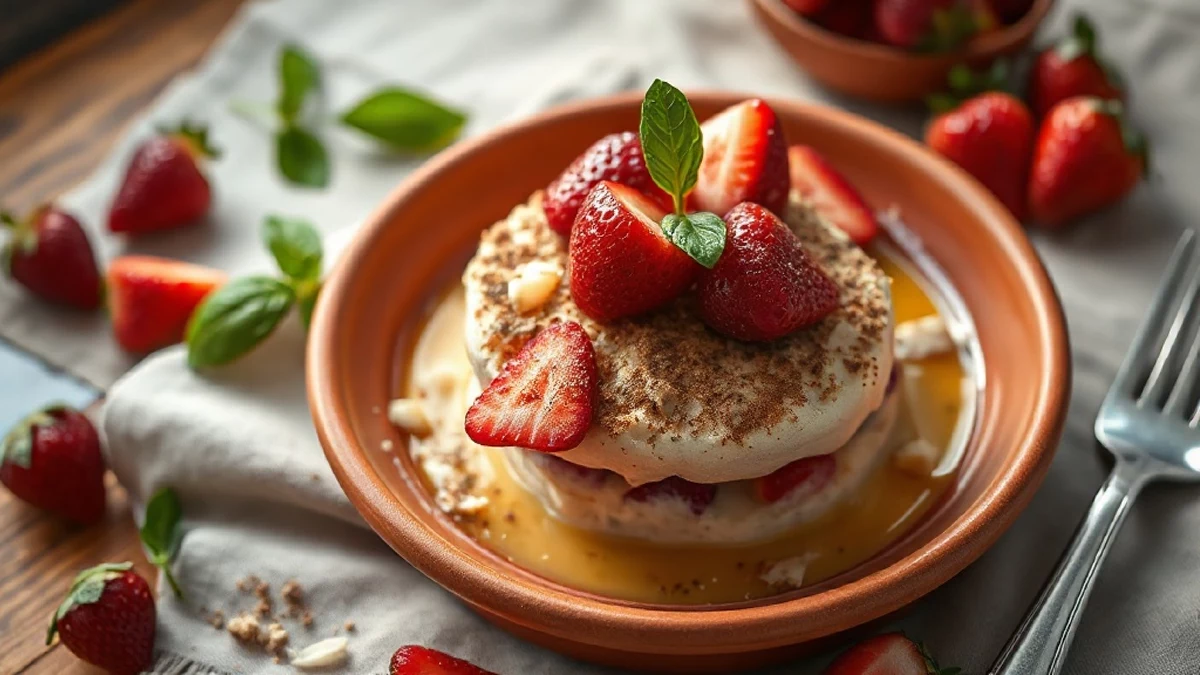 Mon tiramisu aux fraises ultra gourmand et facile