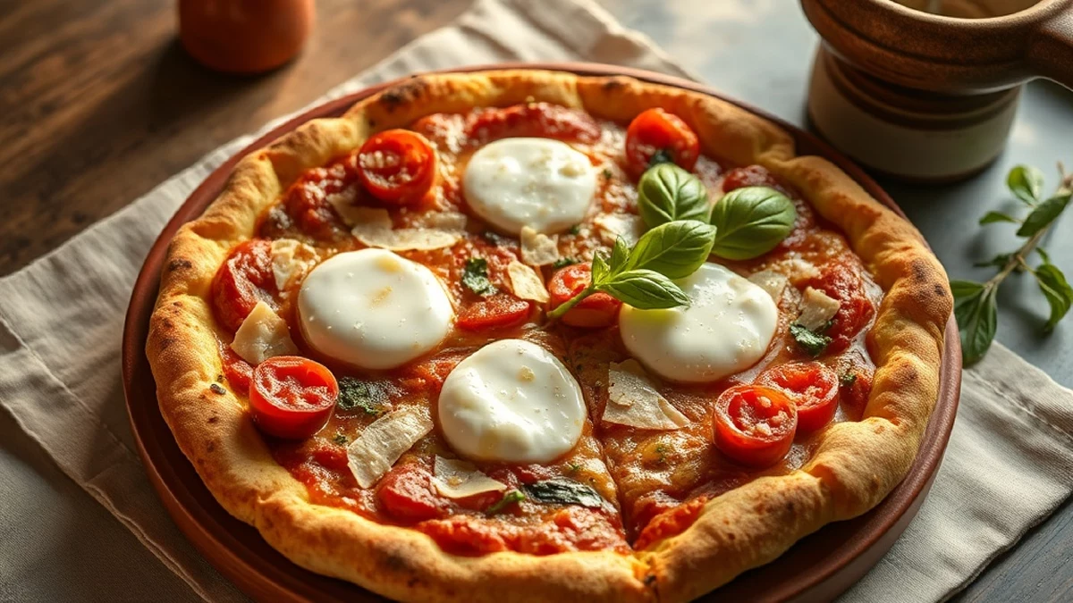 La pizza bianca aux asperges et burrata ultra gourmande